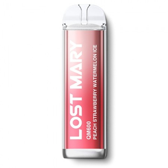Lost Mary QM600 Peach Strawberry Watermelon Ice Disposable Vape