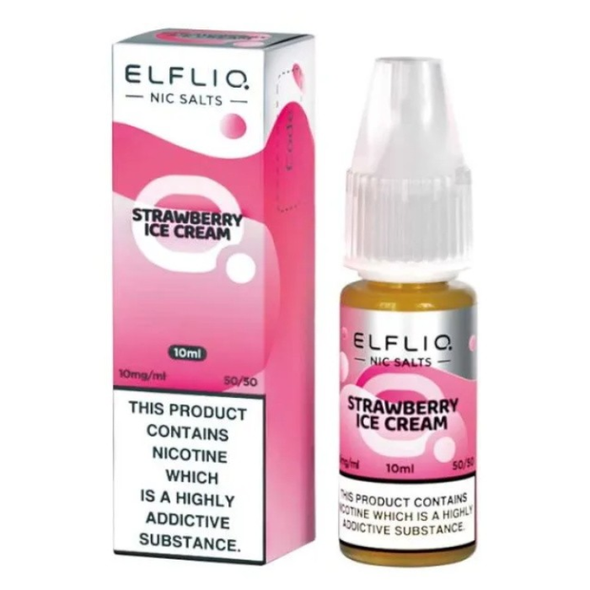 ELFLIQ by Elfbar Strawberry Ice Cream 10ml