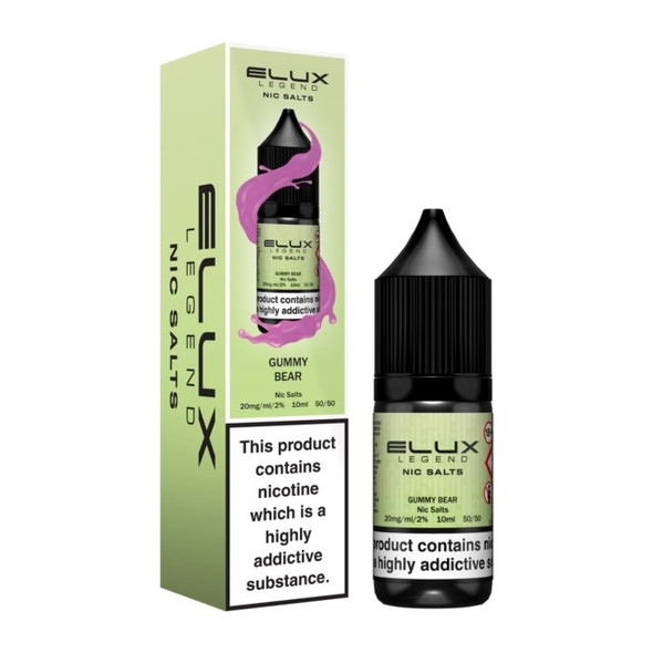 Elux Legend Nic Salts Gummy Bear 10ml