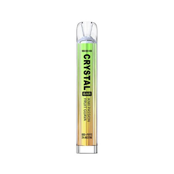 SKE Crystal 600 Kiwi Passion Fruit Guava Disposable Vape