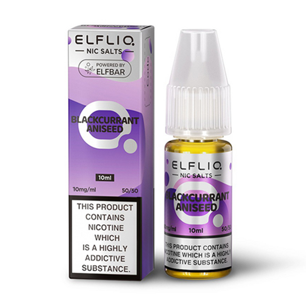 ELFLIQ by Elfbar Blackcurrant Aniseed 10ml