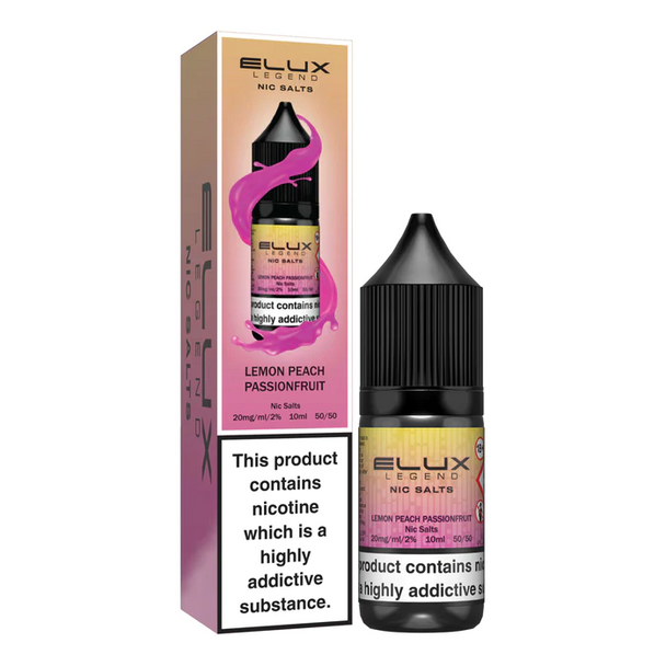 Elux Legend Nic Salts Lemon Peach Passionfruit 10ml