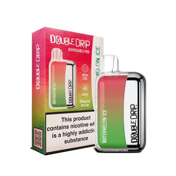 Double Drip Watermelon Ice Disposable Vape