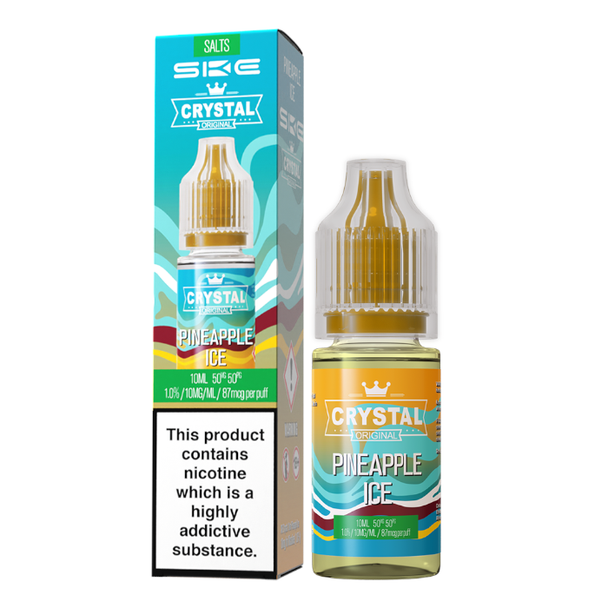 SKE Crystal Original Nic Salts Sour Pineapple Ice 10ml