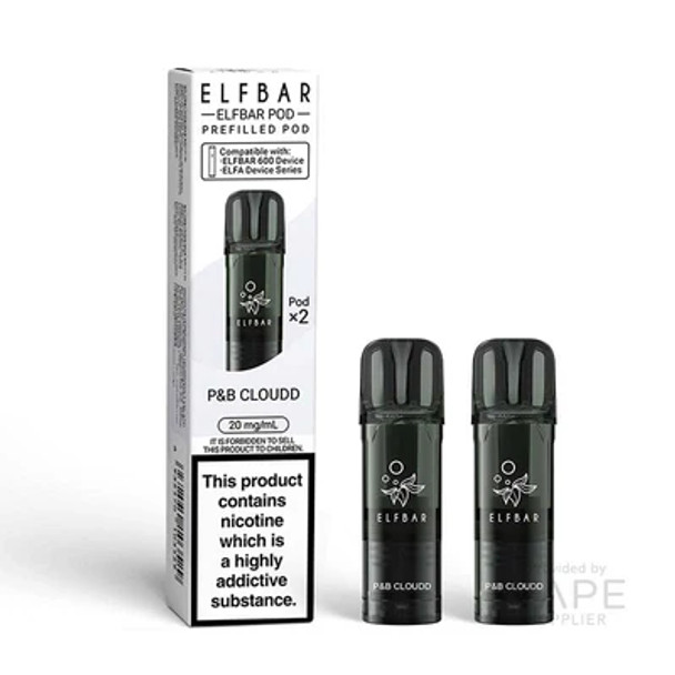 Elf Bar 600 P&B Cloud Prefilled Pods - 2PK