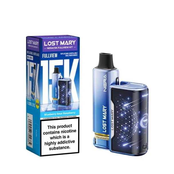 Lost Mary Nera 15K Blueberry Sour Raspberry Pod Kit