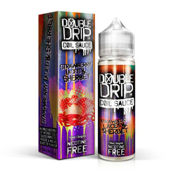 Double Drip Strawberry Laces & Sherbet 50ml