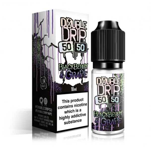 Double Drip 5050 Blackberry & Grape 10ml