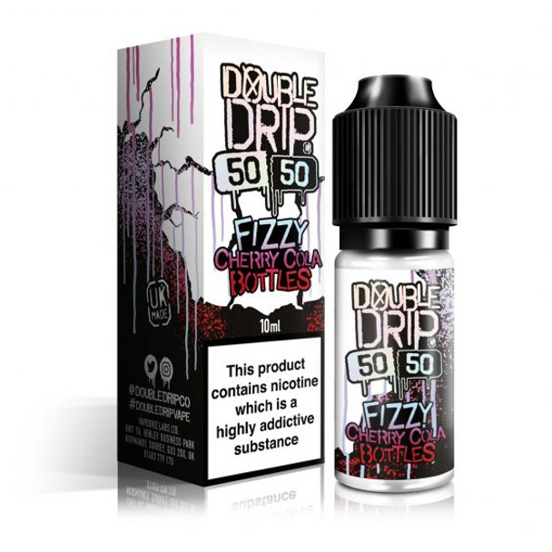 Double Drip 5050 Fizzy Cherry Cola Bottles 10ml