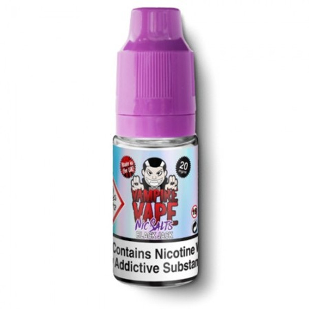 Vampire Vape Nic Salts Blackjack 10ml