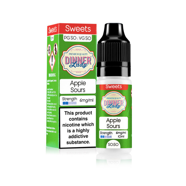 Dinner Lady 5050 Apple Sours 10ml