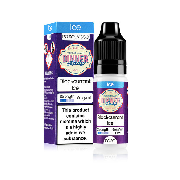 Dinner Lady 5050 Blackcurrant Ice 10ml