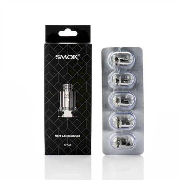 Smok Nord 0.6Ω Mesh Replacement Coils (5-Pack)