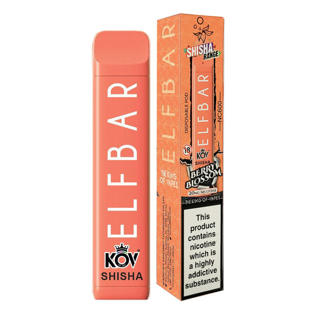 Elf Bar NC600 Shisha Berry Blossom Disposable Vape