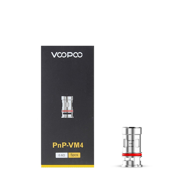 Voopoo PNP-VM4 0.6Ω Replacement Coils (5-pack) (PNP-DW60)