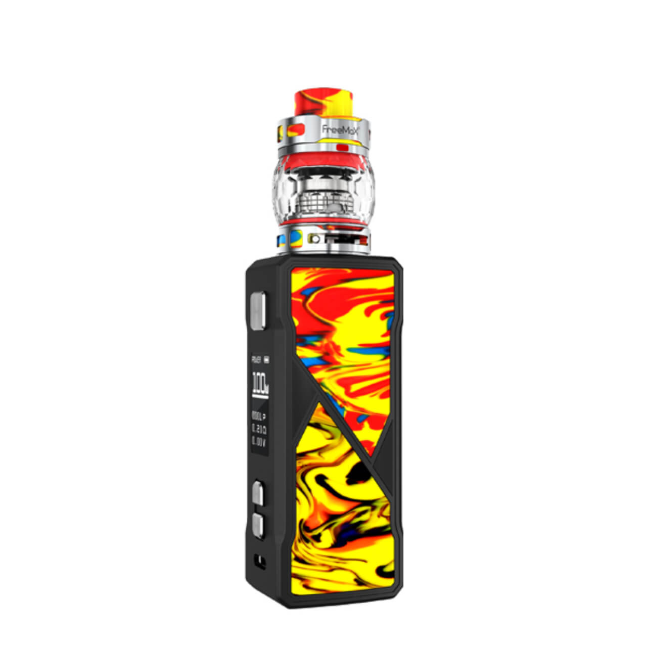 FreeMax Maxus 100W Kit-Resin Red Yellow