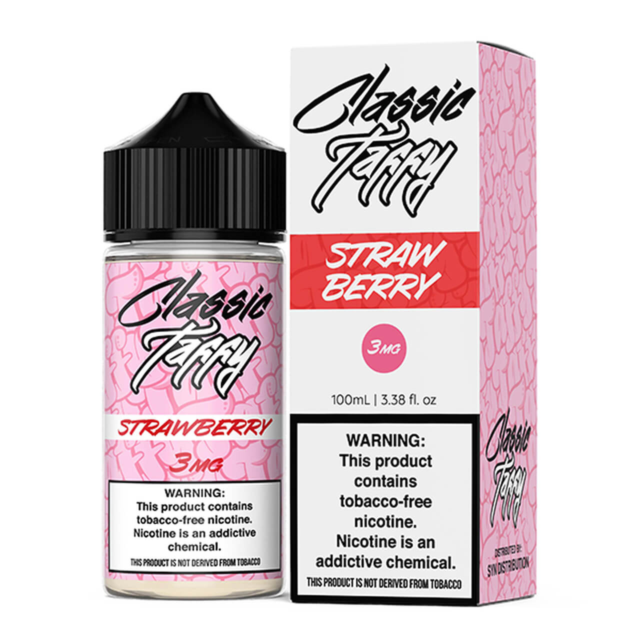 Classic Taffy Strawberry 100ml EJuice LightFire Vapor