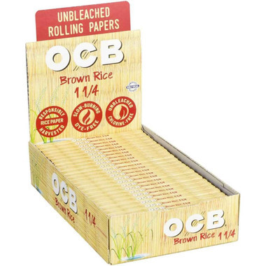 OCB Rolling Papers 24PK - 1-1 4 Brown Rice
