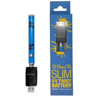 B-Buzz'n Slim VV Twist 420MAH Variable-Blue
