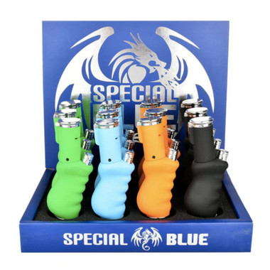 SPECIAL BLUE SAXOPHONE TORCH 12CT- LT117