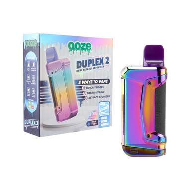 OOZE Duplex 2 Dual Extract Vaporizer Rainbow Wholesale | OOZE Wholesale