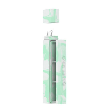 White Rhino Dab Out Glow in The Dark Quartz Mint White