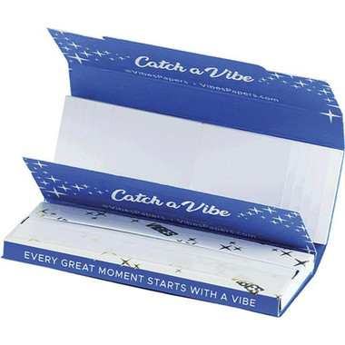 VIBES PAPERS  1-14 TIPS 1PK-50CT RICE BLUE