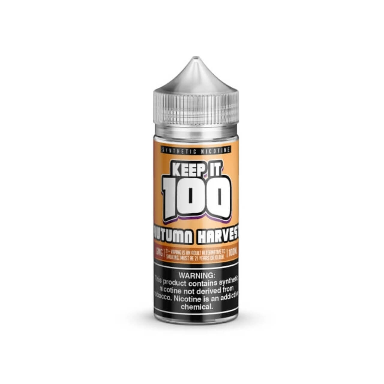 Keep it 100 Autumn Harvest Synthetic Nicotine 100ml E-Juice