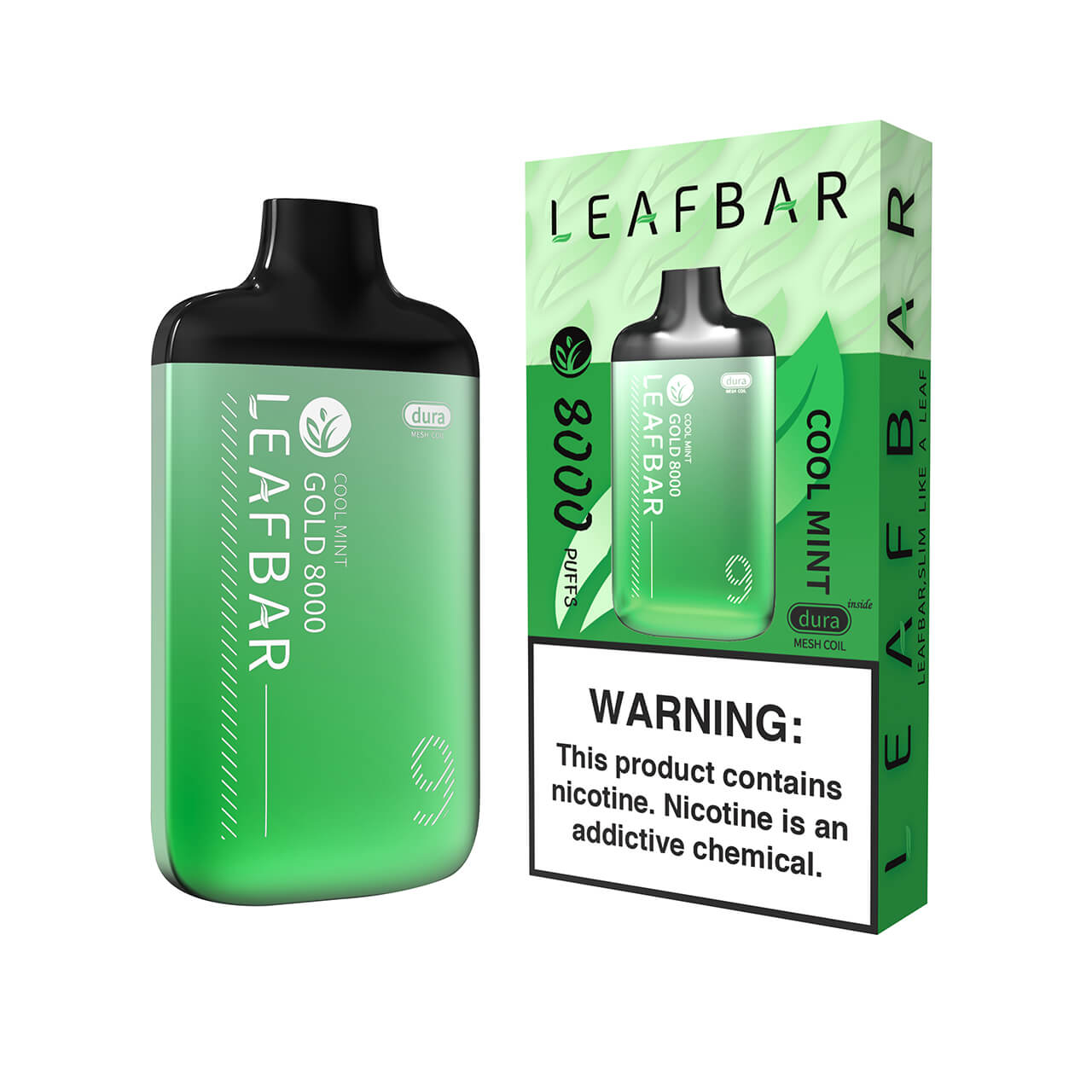 Leaf Bar Gold 8000 Puff Disposable Vape