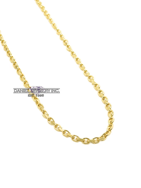 4mm Hermes Chain 14k gold