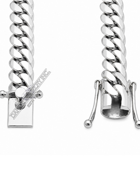 7mm Miami Cuban Link .925 Silver Bracelet