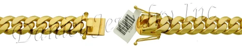 Miami Cuban link chain, clasp