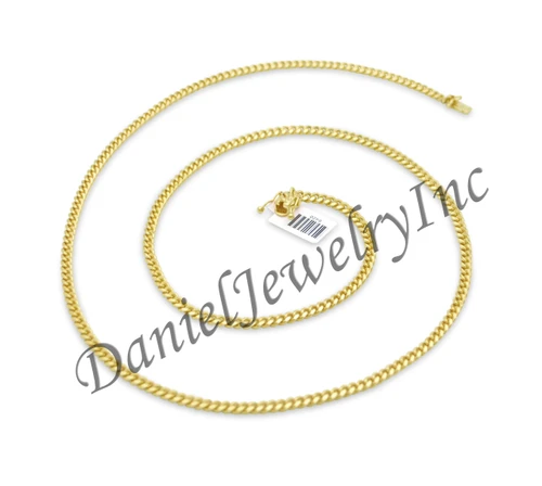 4mm Miami Cuban link chain