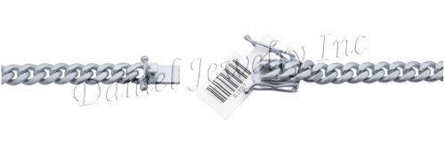 7mm Miami Cuban Link .925 Silver Chain