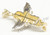 New Angel Ice Yellow Gold 1 1/4" White Diamond .70ct 14k Micro Pendant Mini Charm