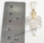 New Angel Ice Yellow Gold 1 5/8" White Diamond .95ct 10k Small Pendant Mini Charm