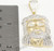 New Jesus Piece Head Face Yellow Gold 2" White Diamond .63ct 14k Custom Pendant Jesus.63ctSL