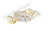 New Jesus Piece Head Face Yellow Gold 2" White Diamond 3.35ct 10k Custom Pendant