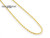 4mm Rope Solid Diamond Cut Chain 14k gold