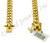 8mm Miami Cuban Link 22k Solid Bracelet