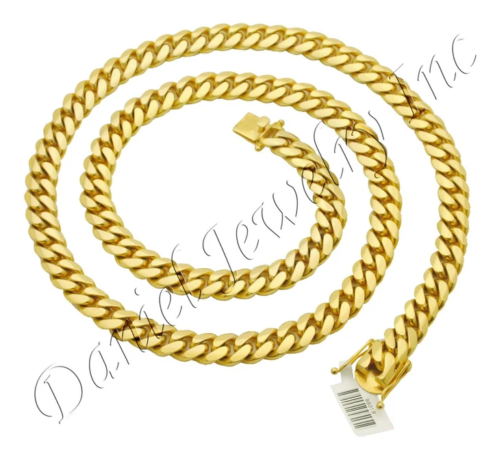 10mm Miami Cuban link chain
