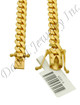 6mm Miami Cuban Link 14k Solid Bracelet