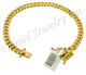 6mm Miami Cuban Link 14k Solid Bracelet