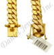 12mm Miami Cuban Link 18k Solid Bracelet