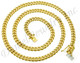 8mm Miami Cuban Link 22k Solid Chain