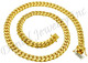 12mm Miami Cuban Link 22k Solid Chain