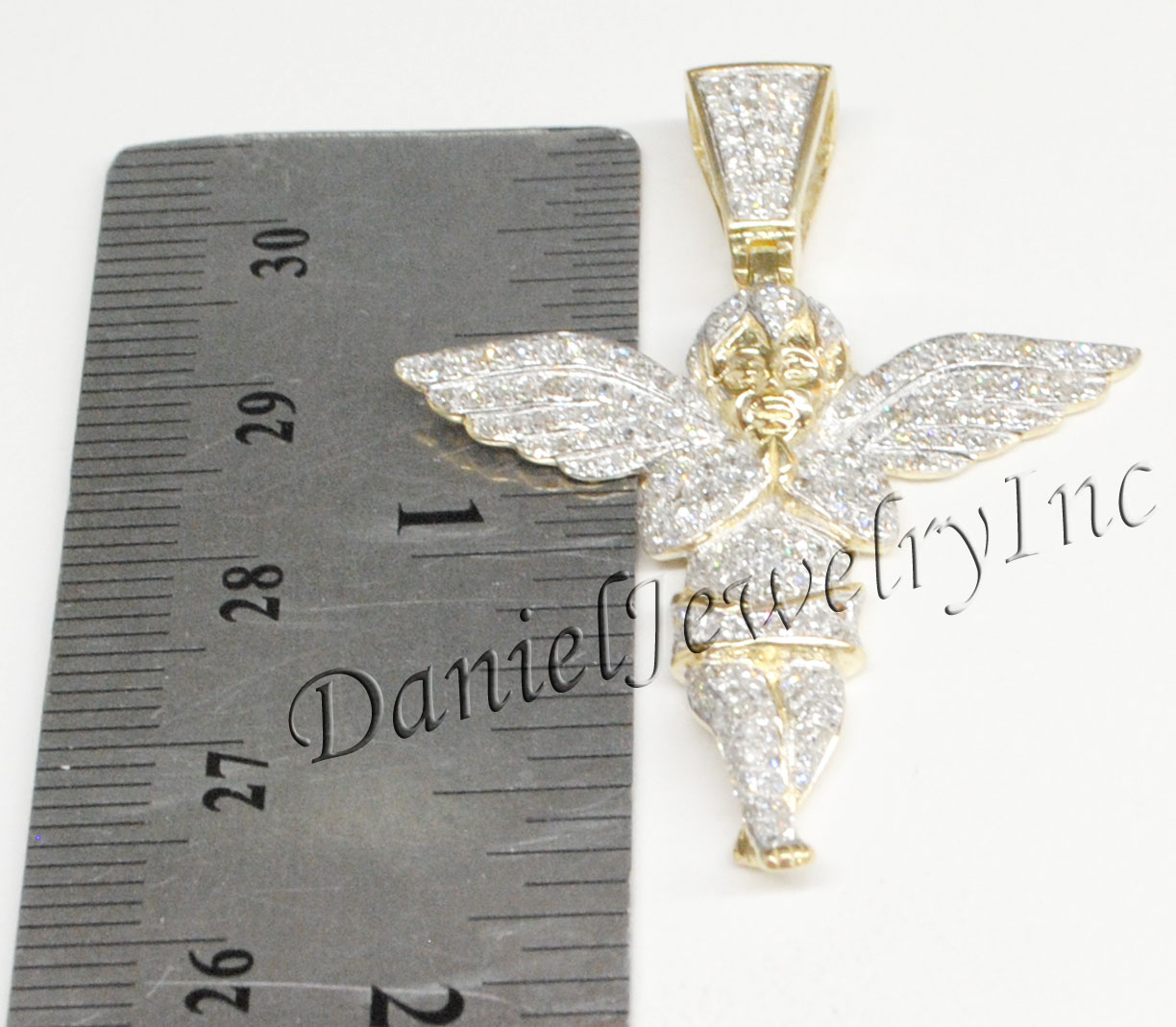 New Angel Ice Yellow Gold 1 5/8