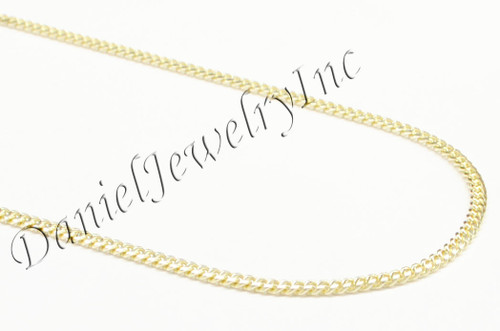 Miami Cuban Solid Curb Link Chain 30