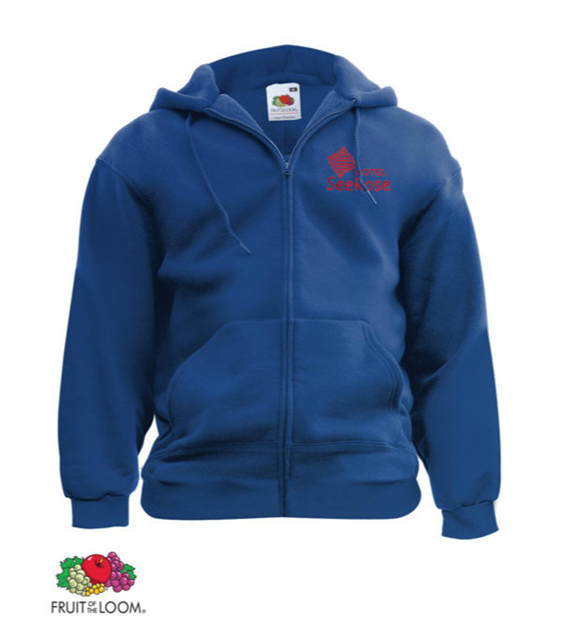 Fruit of the Loom Kapuzenjacke 280 g/m² - bestickt