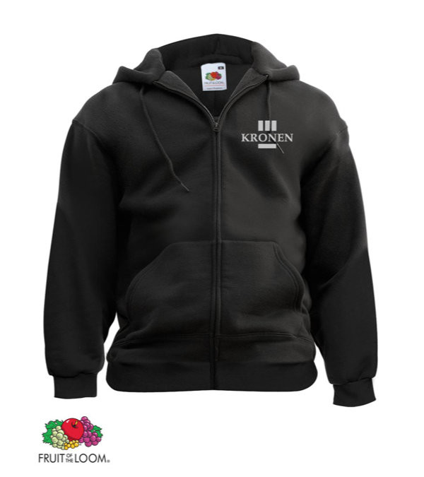 Sweat zippé à capuche Fruit of the Loom 280 g/m² imprimé